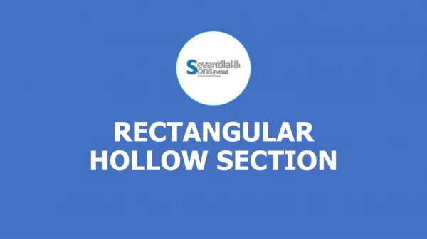 rectangular hollow section