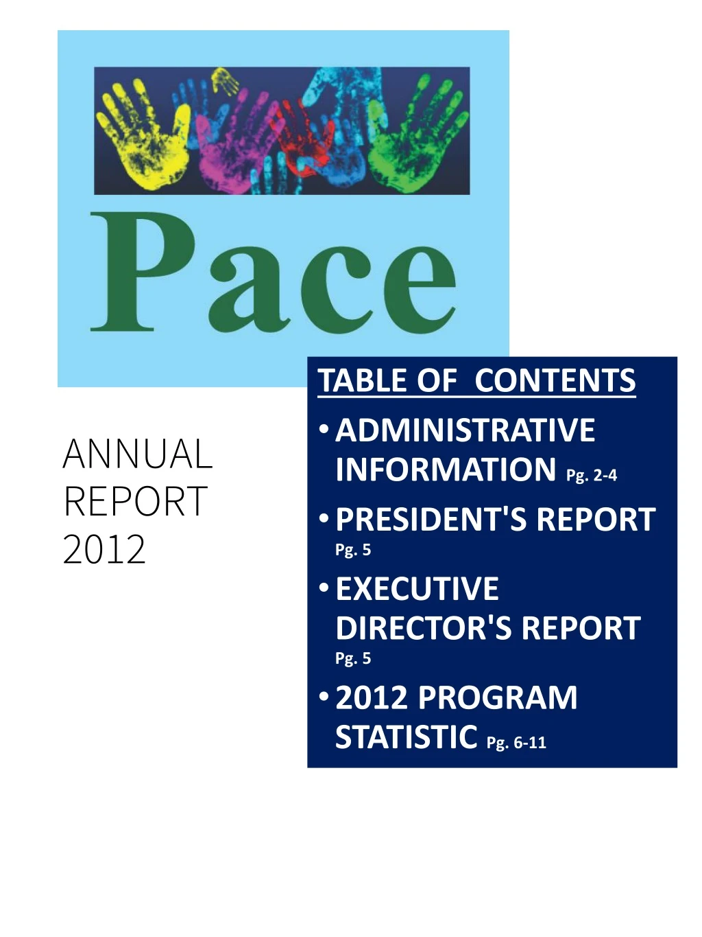 annual report 2012