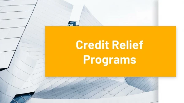 Credit Relief Programs