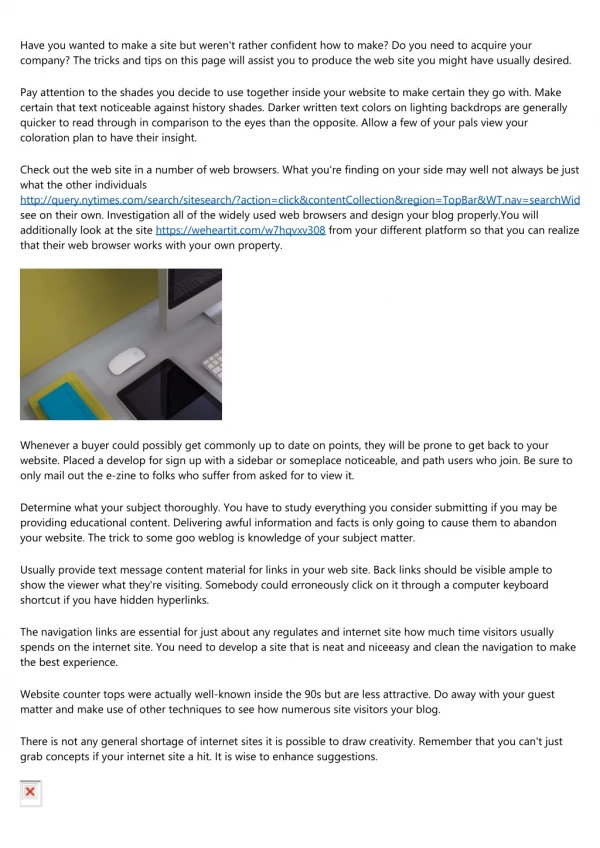 have you wanted to make a site but weren t rather