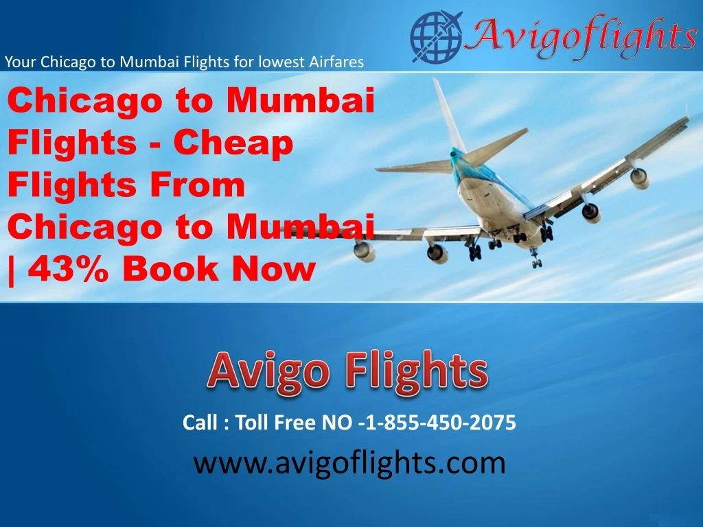 your chicago to mumbai flights for lowest airfares