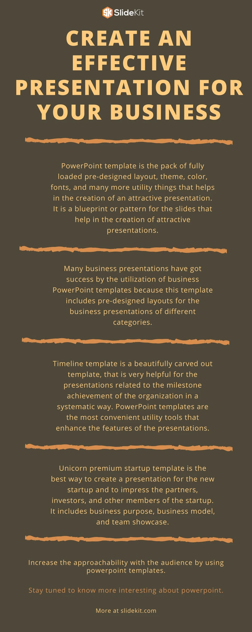 create an effective presentation for your business
