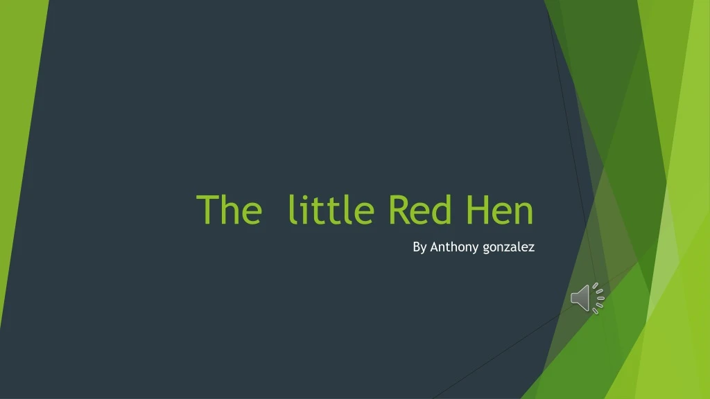 the little red hen