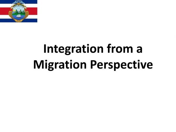 Integration from a Migration Perspective