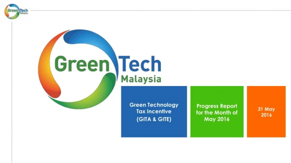 Green Technology Tax Incentive (GITA &amp; GITE)