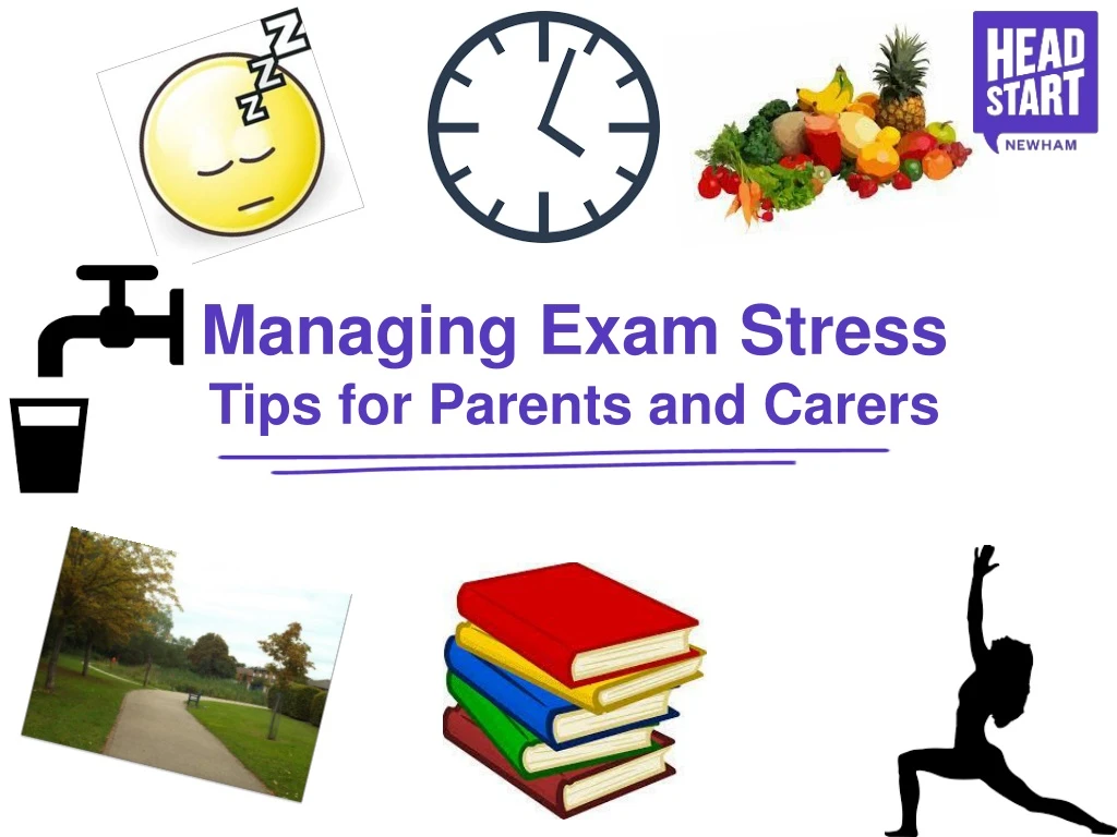 managing exam stress tips for parents and carers