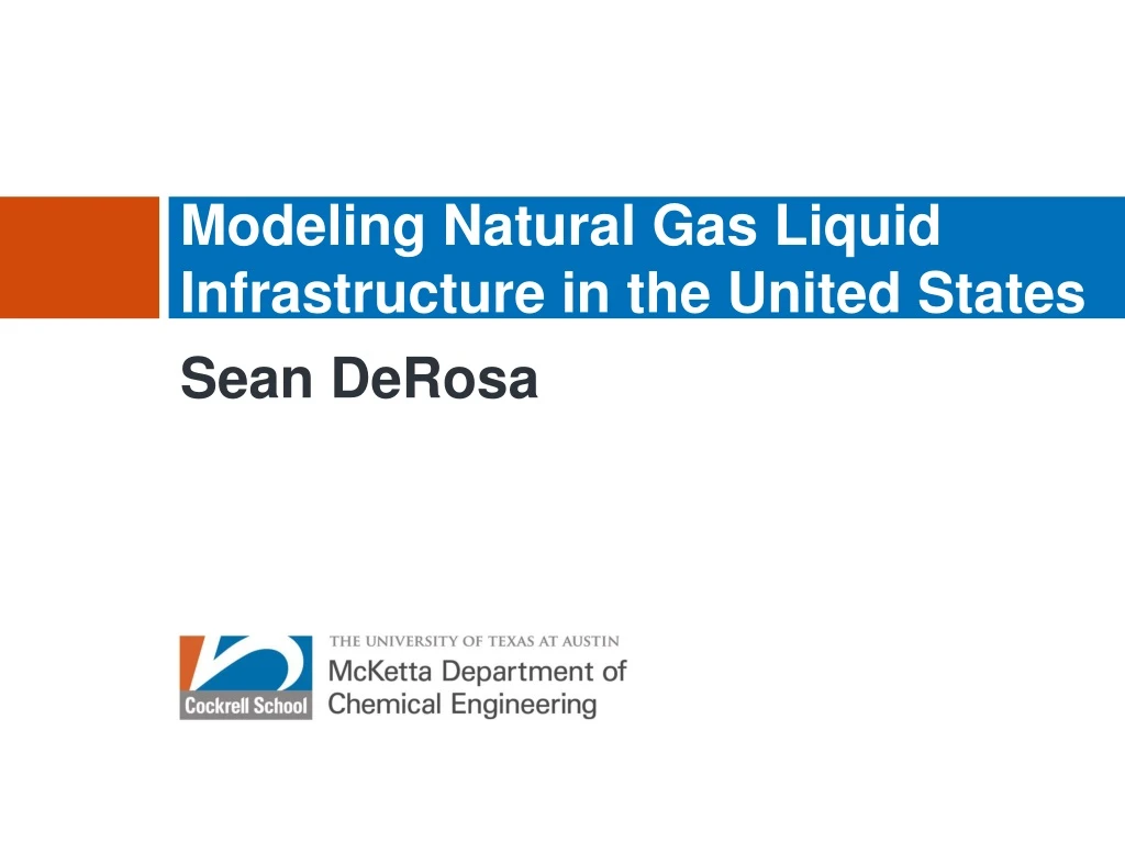 modeling natural gas liquid infrastructure in the united states