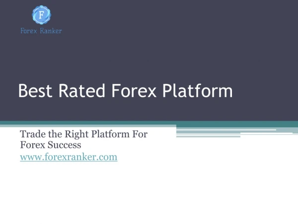 Best Rated Forex Platform for Beginners