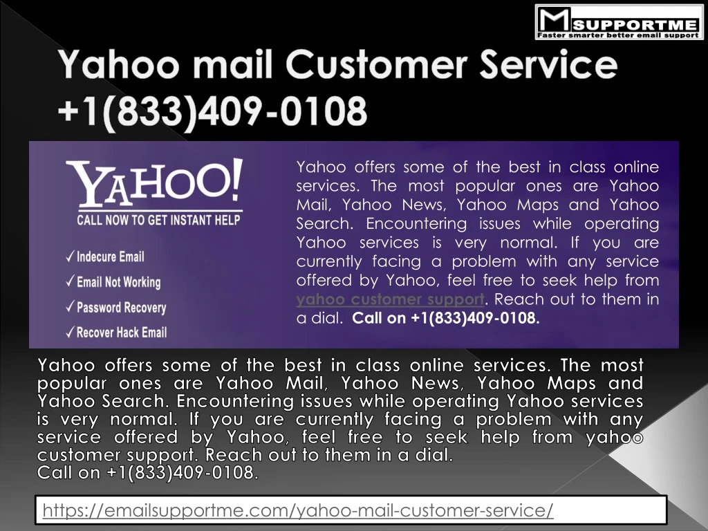 yahoo offers some of the best in class online