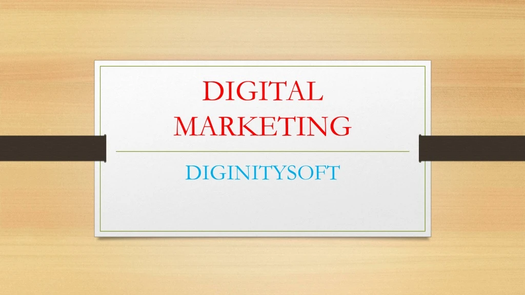 digital marketing