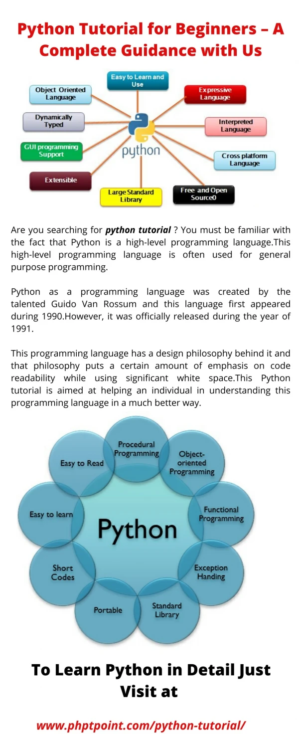python tutorial for beginners a complete guidance
