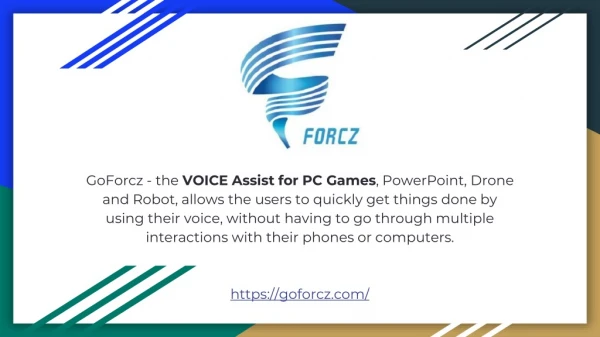 Voice Command Controller for PC Games