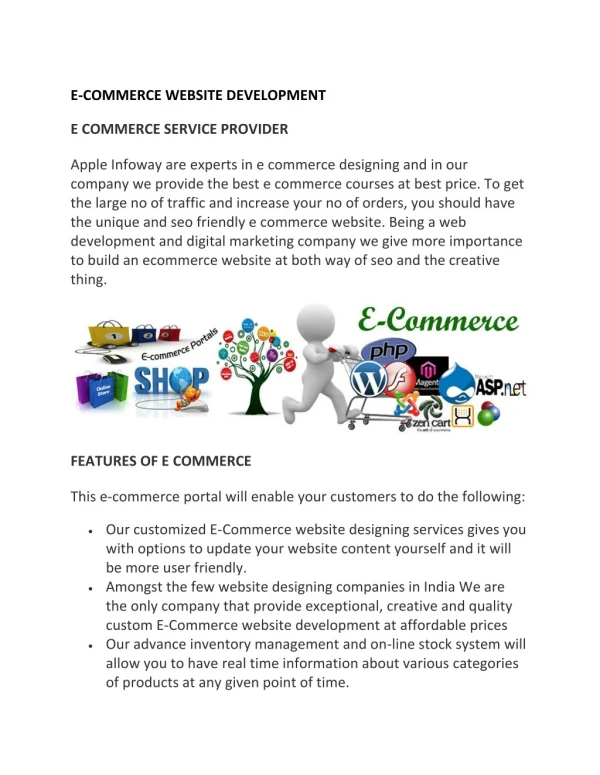 Ecommerce website designing company in chennai