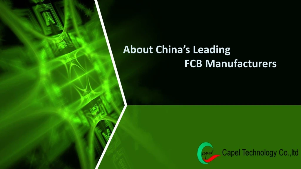about china s leading fcb manufacturers