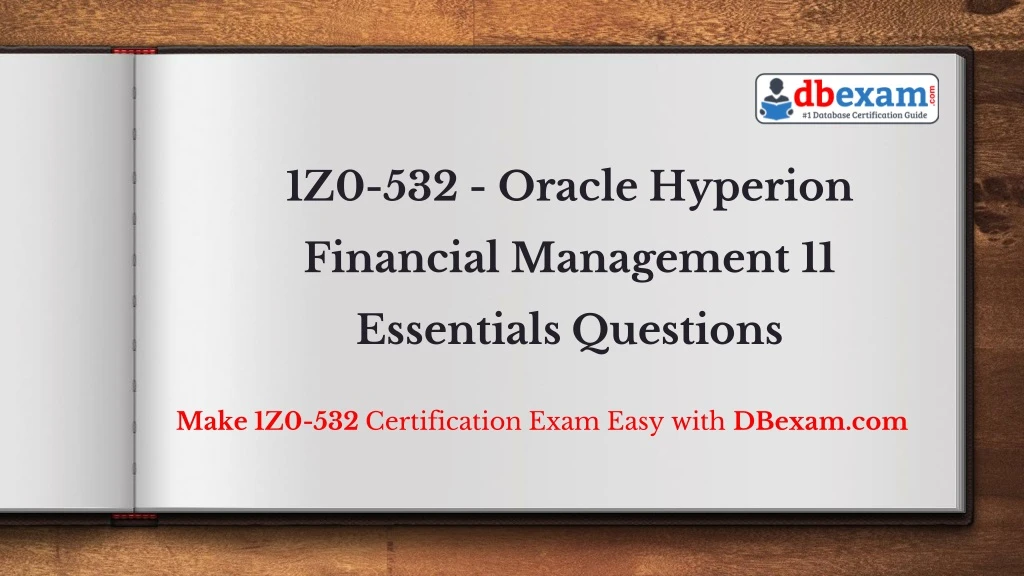 1z0 532 oracle hyperion