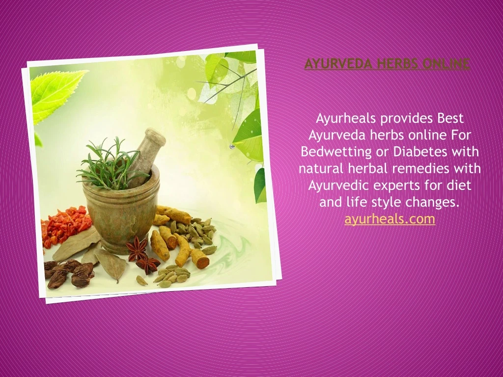 ayurveda herbs online