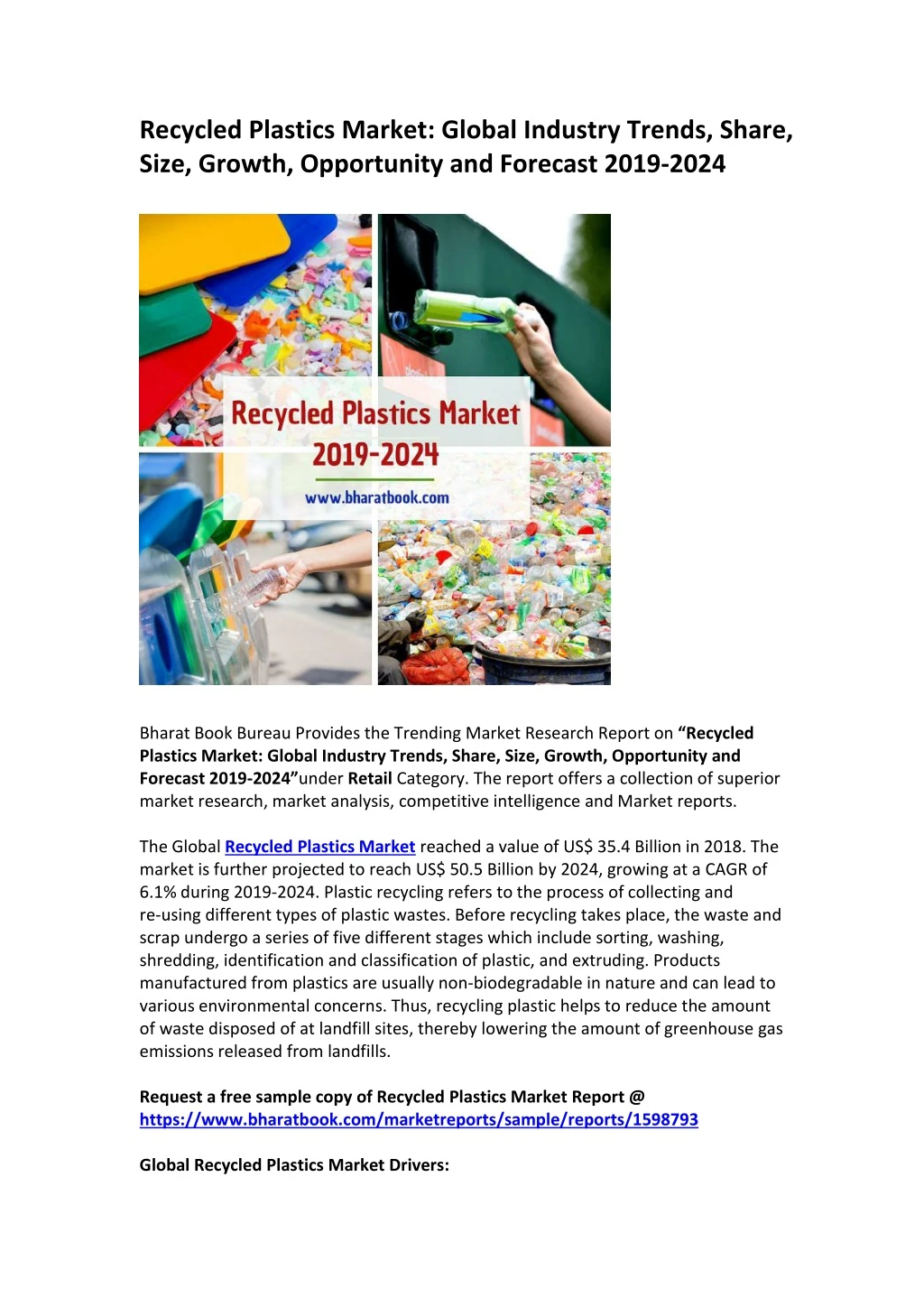recycled plastics market global industry trends