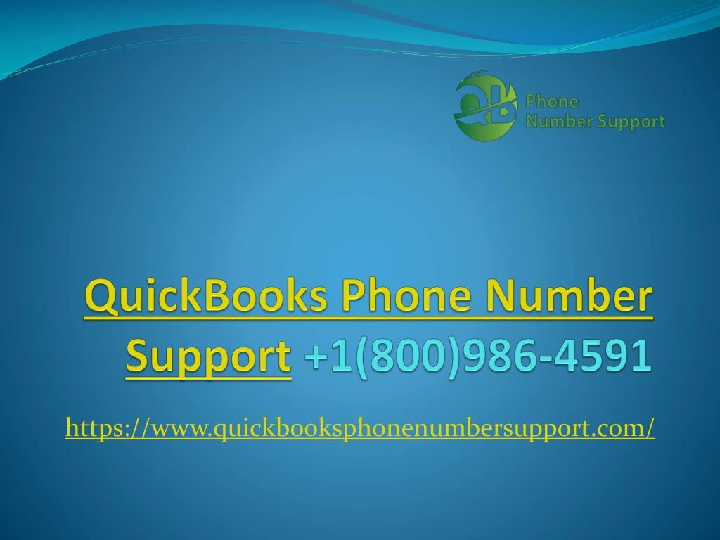 quickbooks phone number support 1 800 986 4591