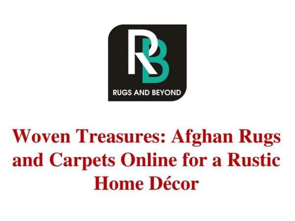 Afghan Carpets and Rugs for a Rustic Home Decor - Rugs and Beyond