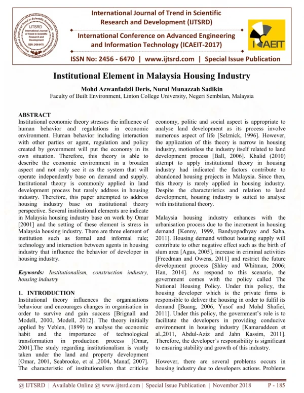 international journal of trend in scientific
