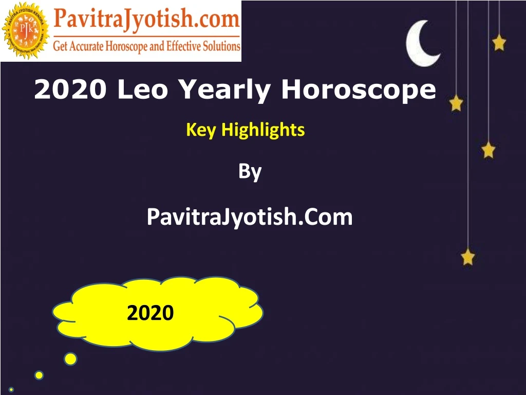 2020 leo yearly horoscope