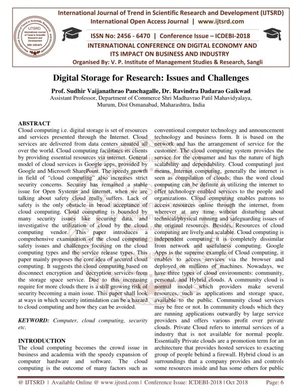 international journal of trend in international