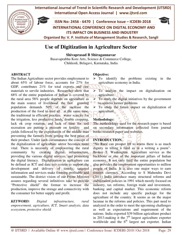 international journal of trend in international