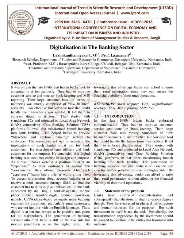 international journal of trend in scientific