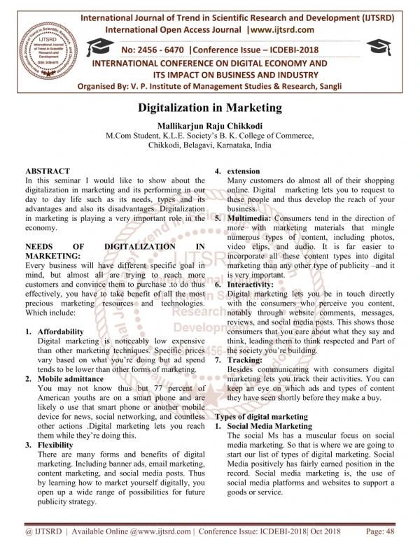 international journal of trend in international