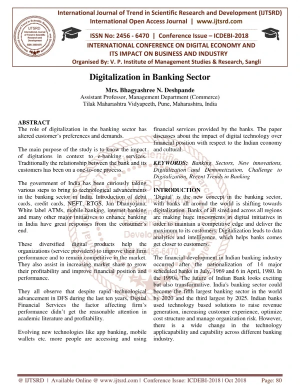 international journal of trend in international