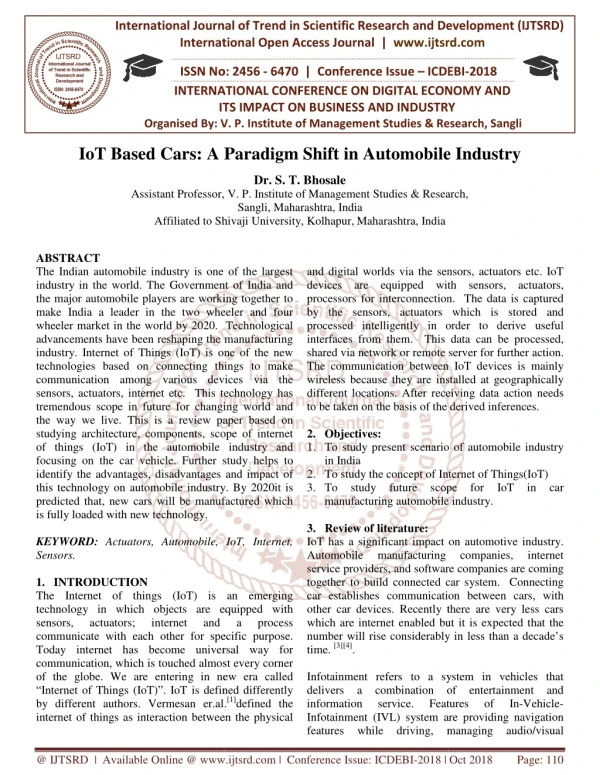 international journal of trend in international