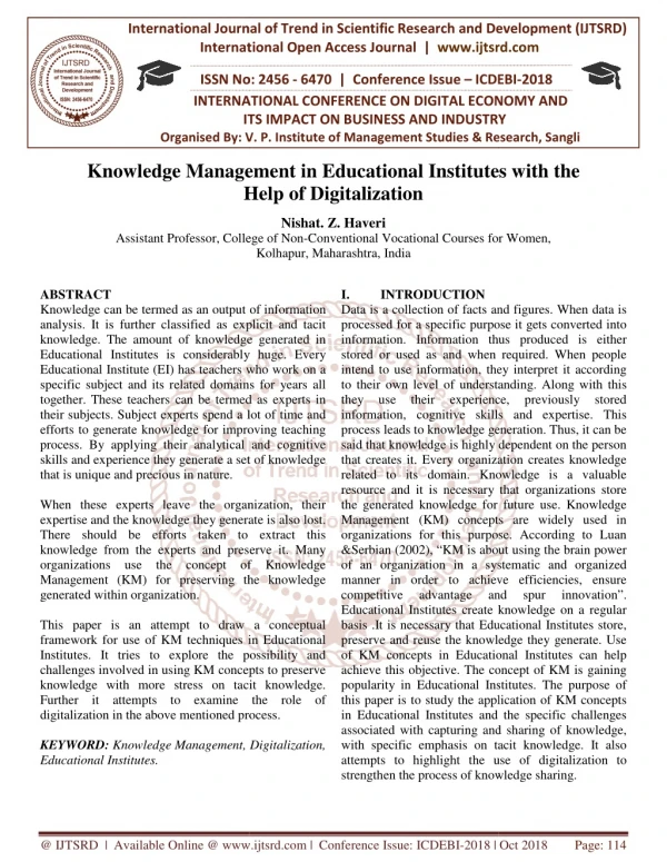 international journal of trend in international