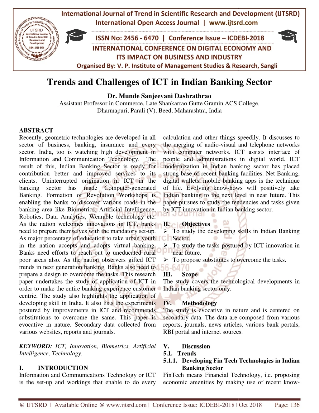 international journal of trend in international