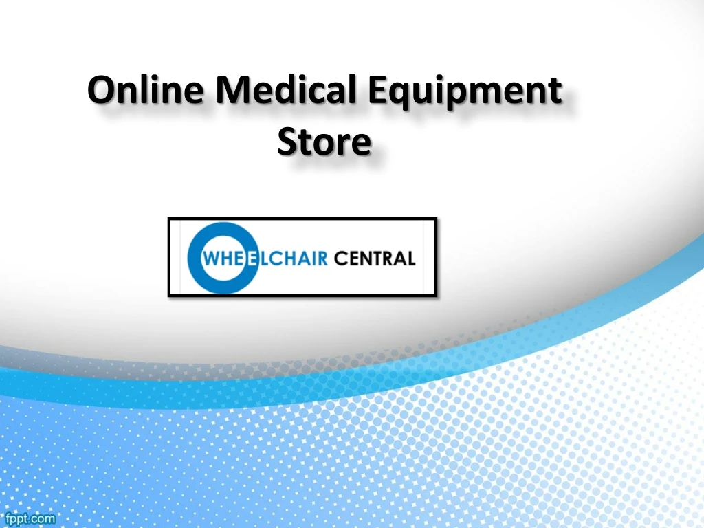 online medical equipment store