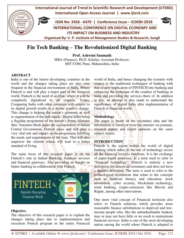 international journal of trend in scientific