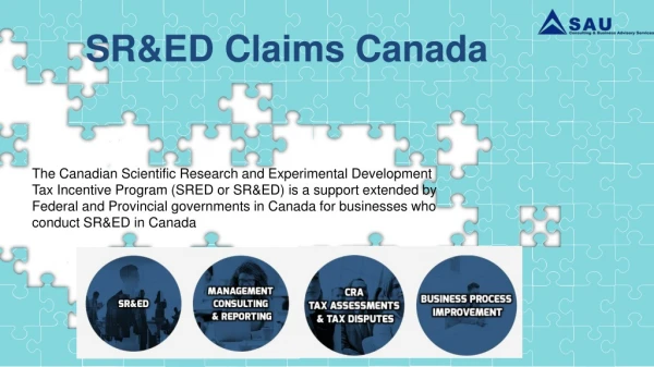 Professional SR&ED Claims Canada - Sau Consulting