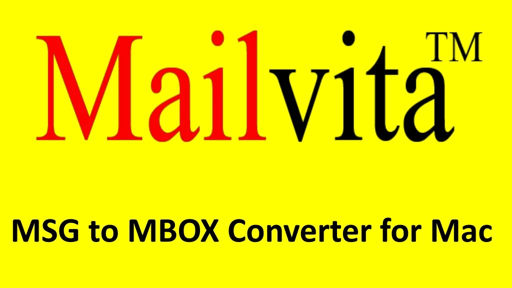 msg to mbox converter for mac