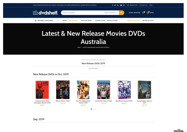 Latest & New Release Movies on DVD Australia