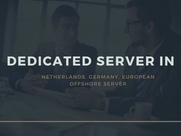 Affordable dedicated server