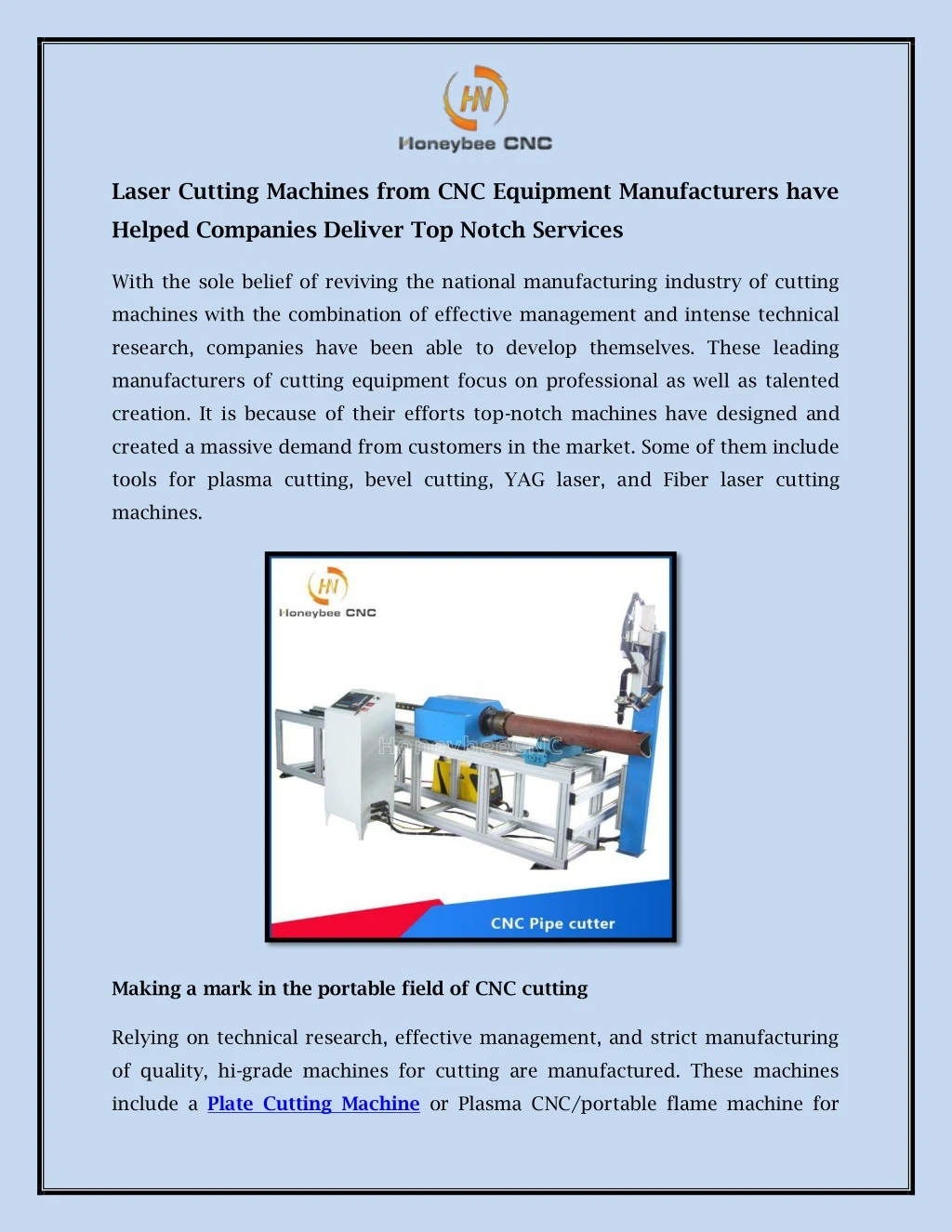 laser cutting machines from cnc equipment