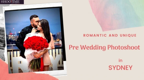 Romantic and Unique Pre Wedding Photoshoot in Sydney