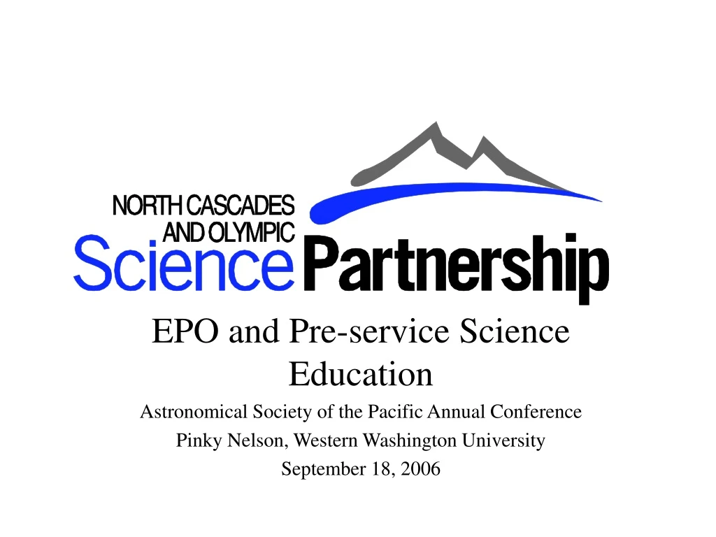 epo and pre service science education