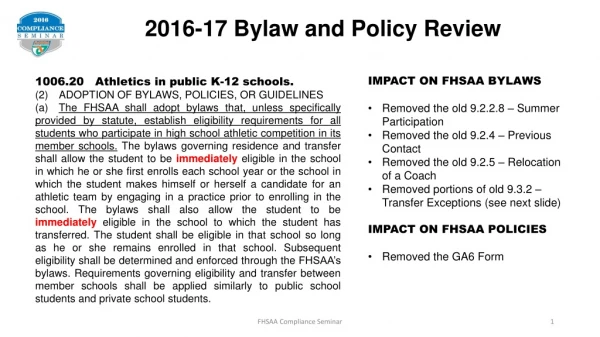 1006.20 Athletics in public K-12 schools. ( 2) ADOPTION OF BYLAWS, POLICIES, OR GUIDELINES