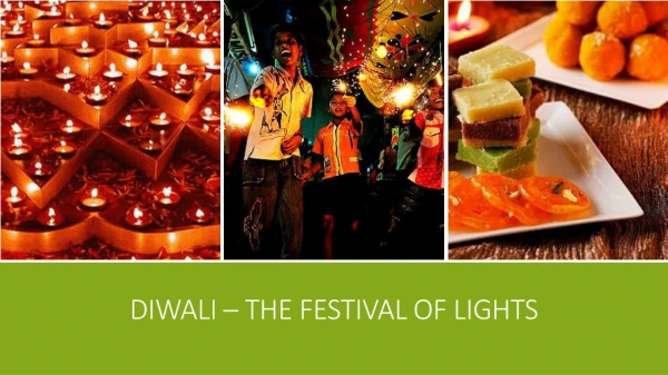 DIWALI – the festival of lights