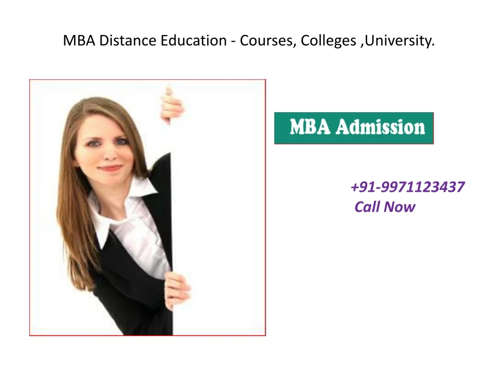 mba distance education courses colleges university