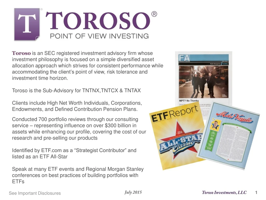 toroso is an sec registered investment advisory