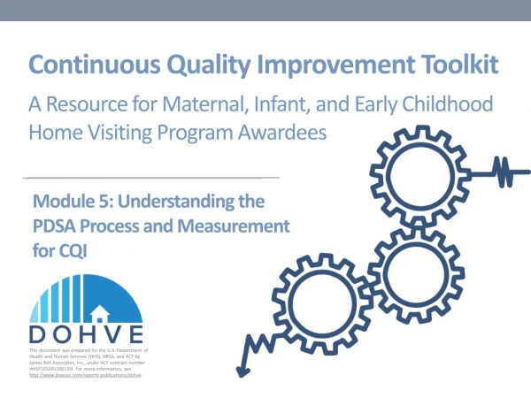 Module 5: Understanding the PDSA Process and Measurement for CQI