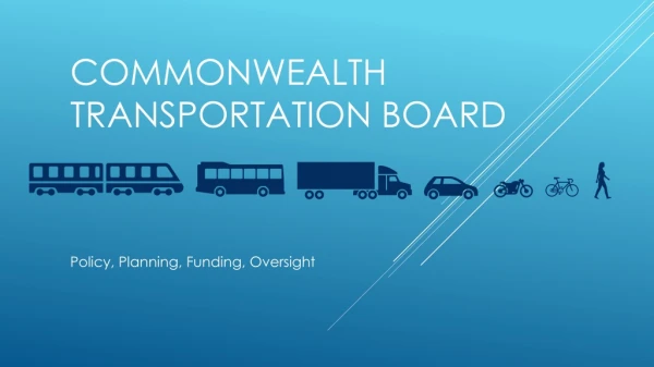 Commonwealth Transportation Board