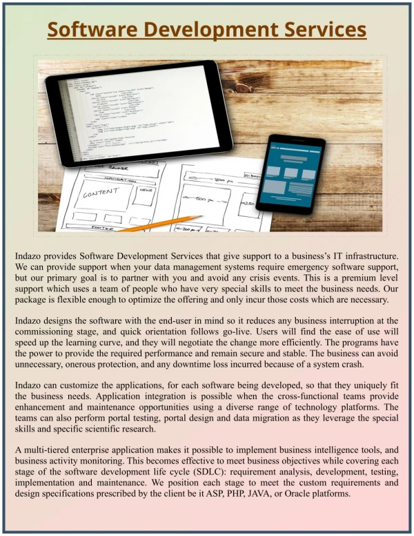 software development services