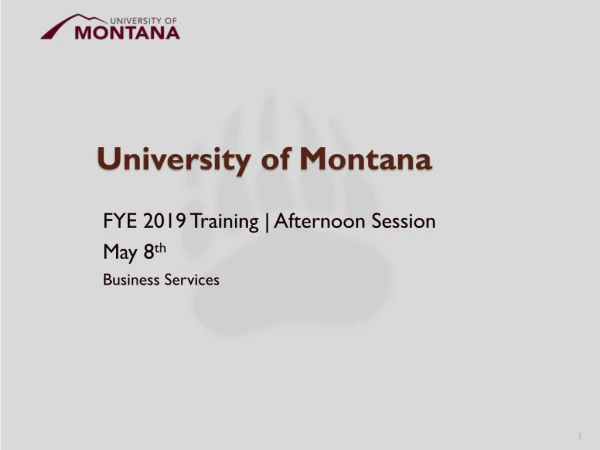 University of Montana